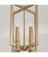 Blake 4-Light Foyer Aged Brass
