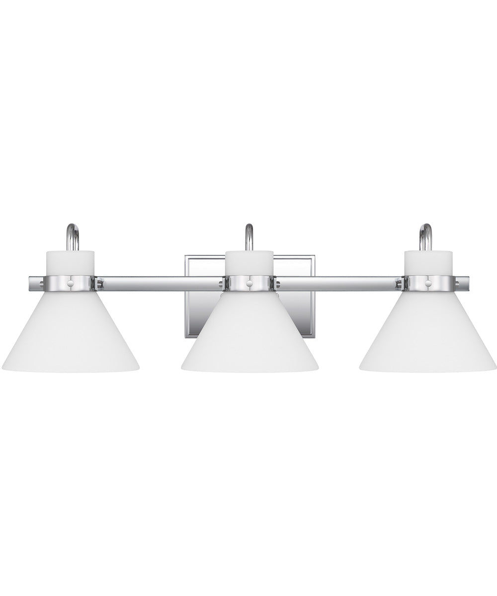 Regency Large 3-light Bath Light Polished Chrome