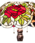 31" High Renaissance Rose Table Lamp