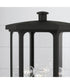 Walton 4-Light Outdoor Post-Lantern Rain or Shine - Black
