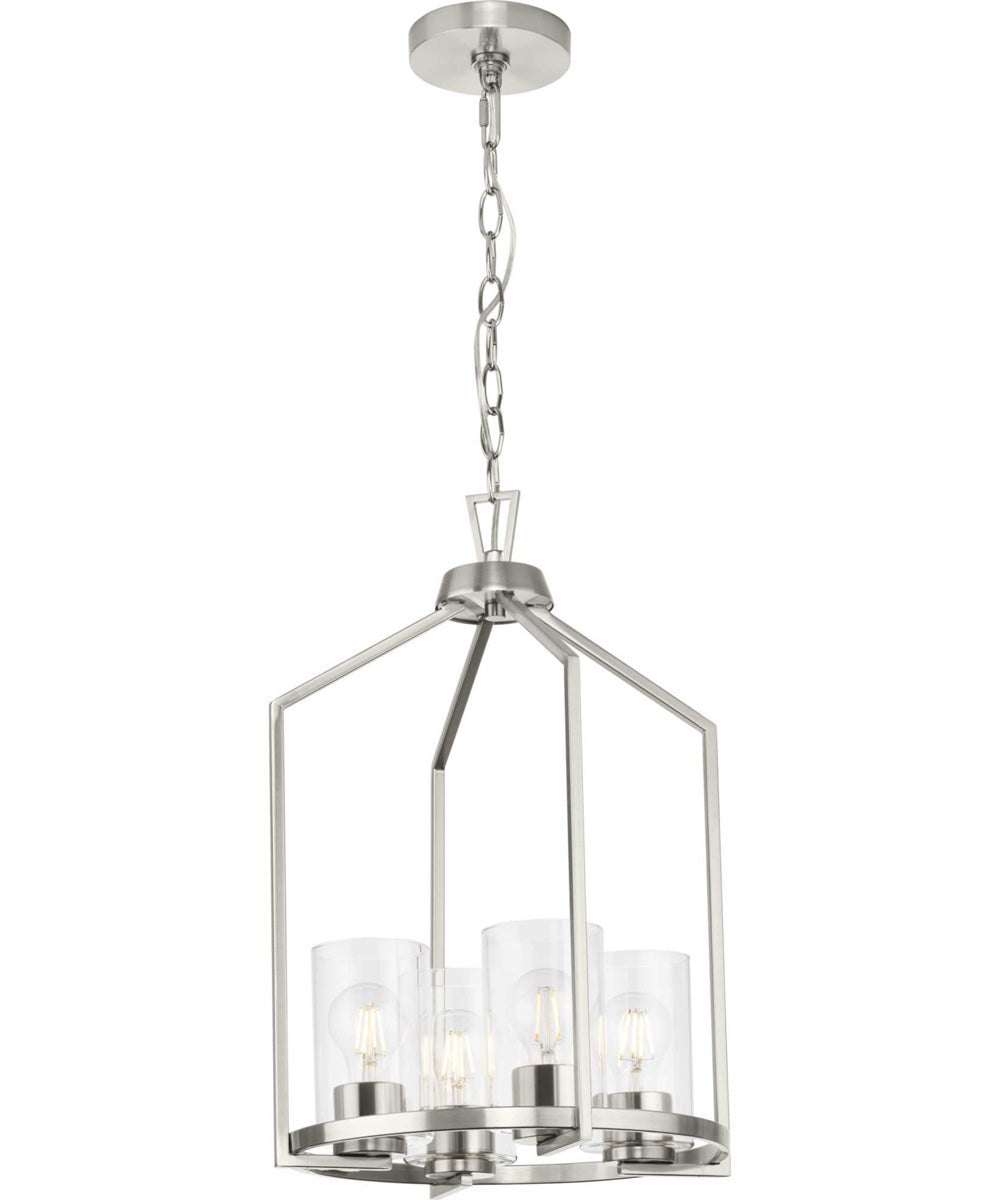Goodwin 4-Light Modern Farmhouse Hall & Foyer Light Brushed Nickel