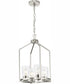 Goodwin 4-Light Modern Farmhouse Hall & Foyer Light Brushed Nickel