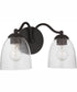 Hillridge 2-Light Vanity Espresso