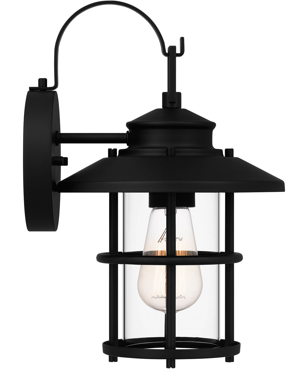 Lombard Small 1-light Outdoor Wall Light  Coastal Armour Aluminum Matte Black