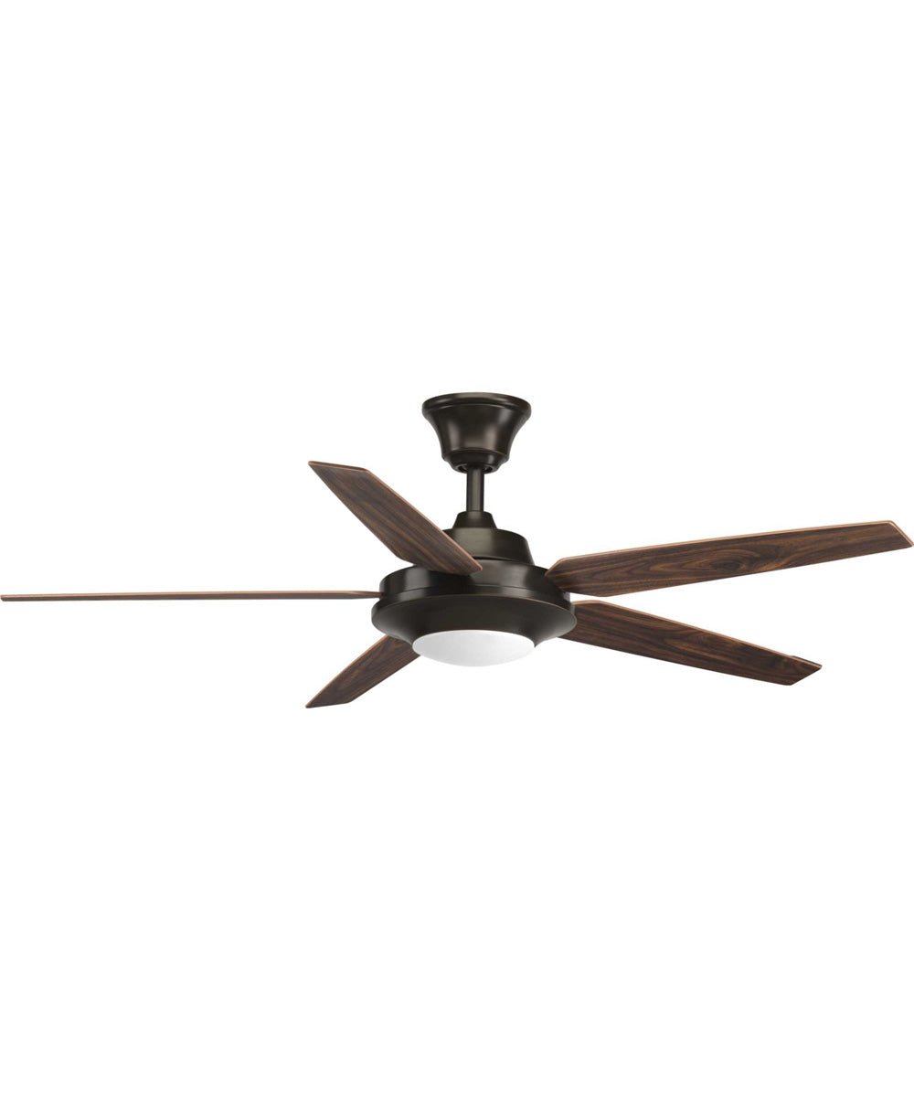 Signature Plus II 54" LED 5-Blade Fan Antique Bronze