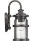 Haslett 1-Light Small Wall Lantern Antique Pewter