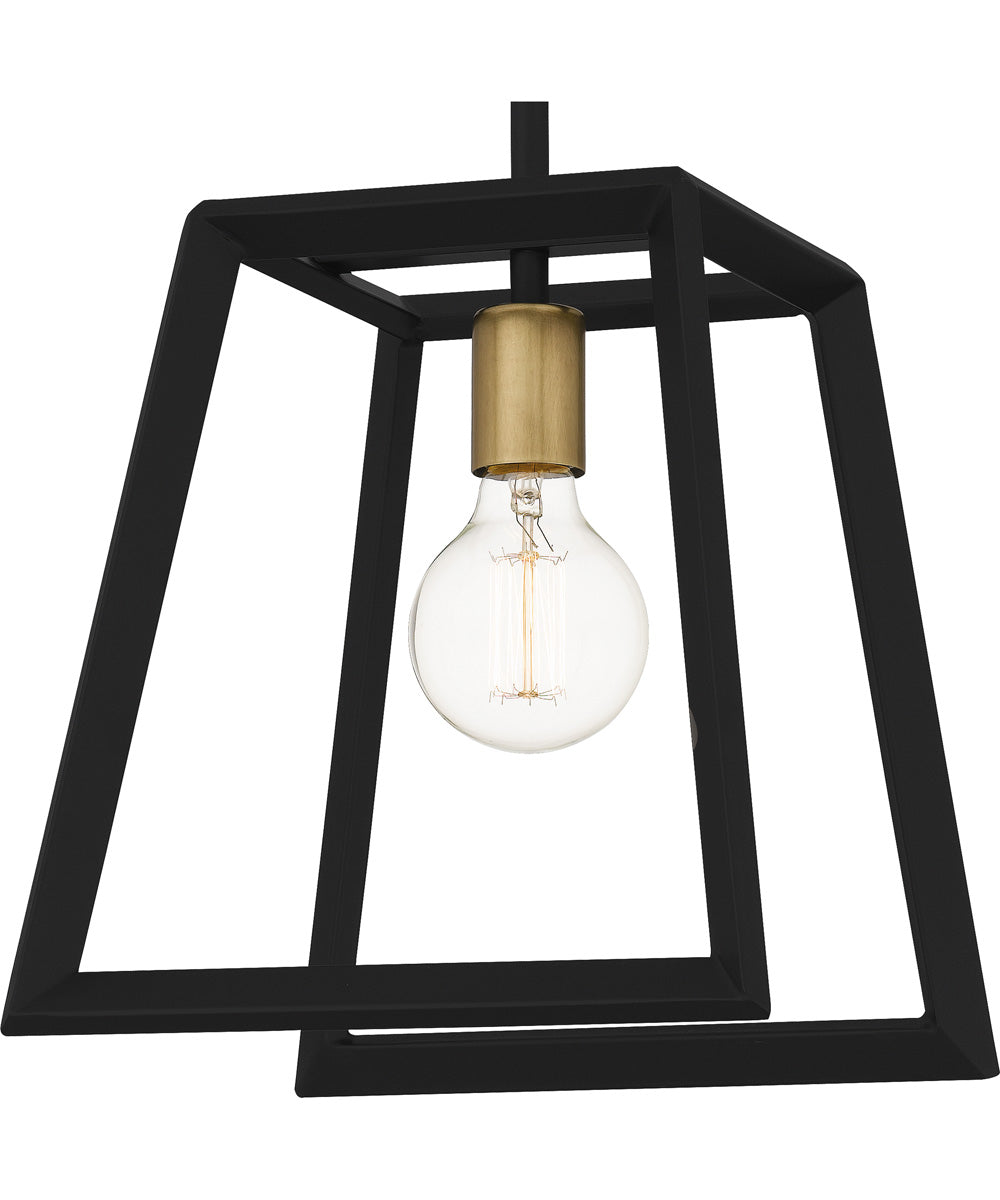 Tilly Small 1-light Mini Pendant Matte Black