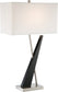 30"H Viggo 1-Light Table Lamp Dark Walnut