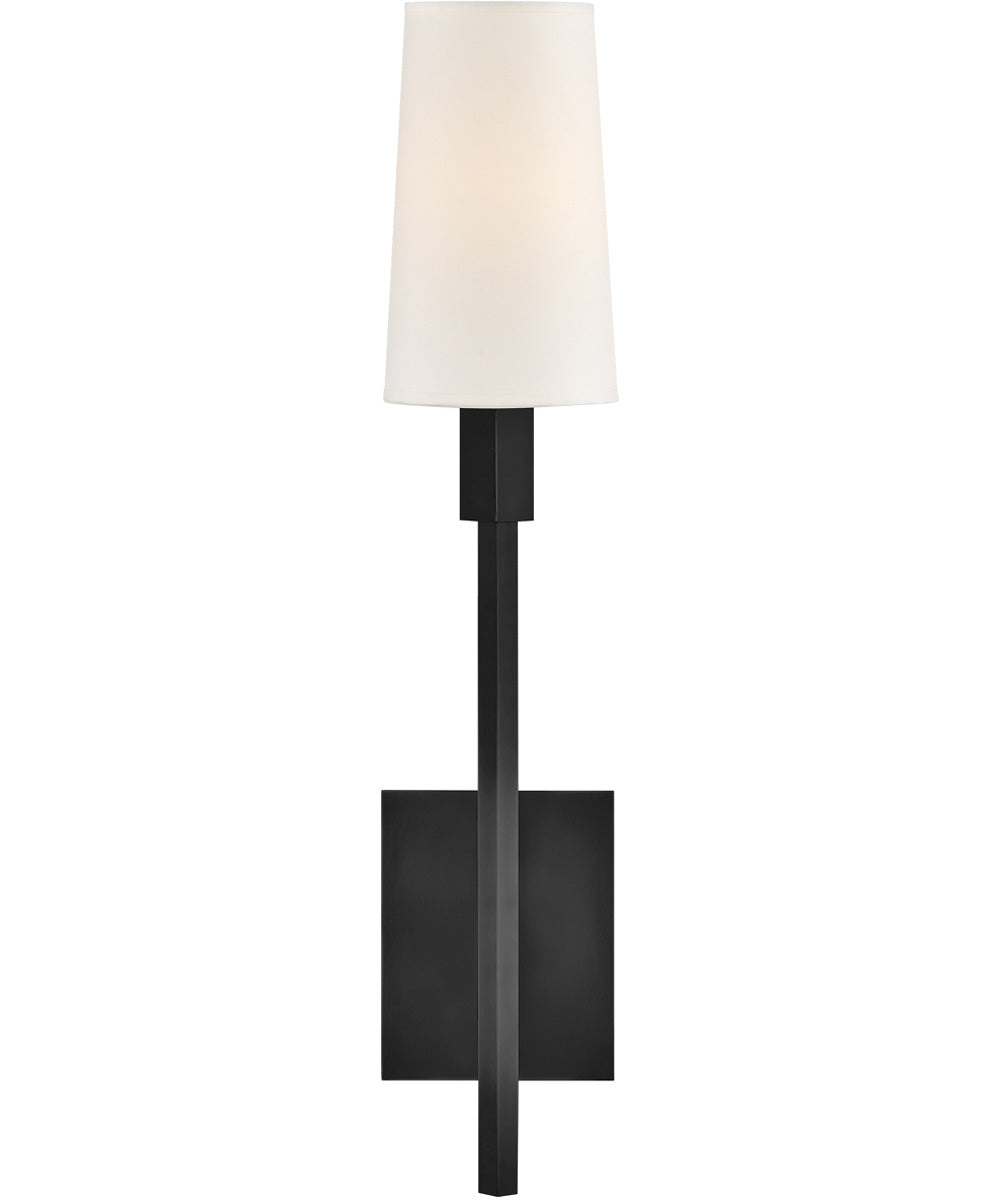 Fenwick 1-Light Large Sconce in Black