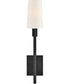 Fenwick 1-Light Large Sconce in Black
