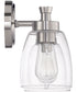 Henning 2-Light Vanity Polished Nickel