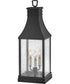 Beacon Hill 3-Light Large Pier Mount Lantern in Museum Black