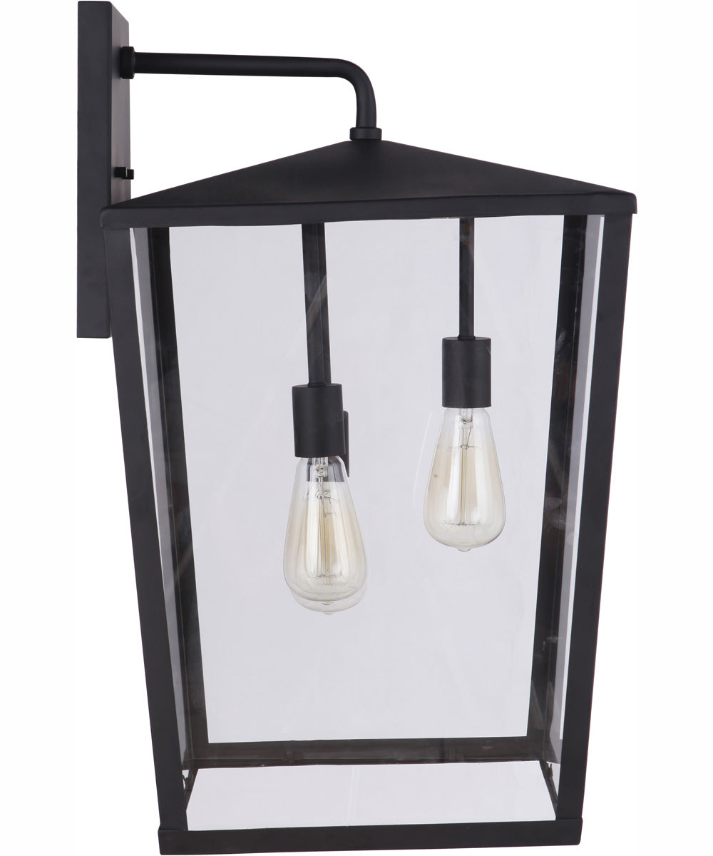Olsen 3-Light Outdoor Wall Lantern Midnight