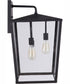 Olsen 3-Light Outdoor Wall Lantern Midnight