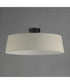 Paramount 21 inch LED Flush Mount Natural Aged Brass