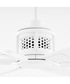 80" Zeus Patio Ceiling Fan Studio White