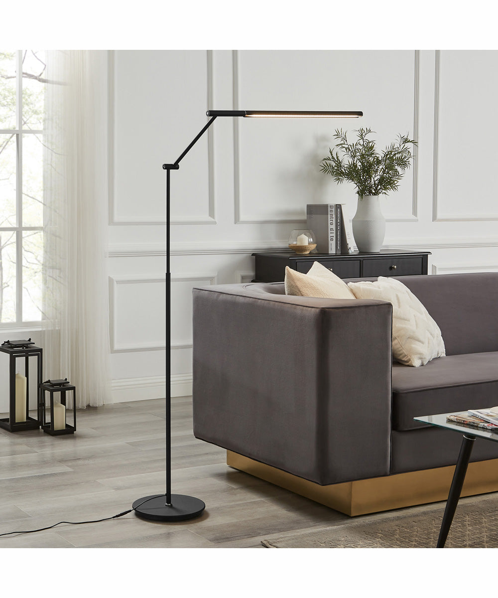 Tilla 1-Light Led Floor Lamp Black