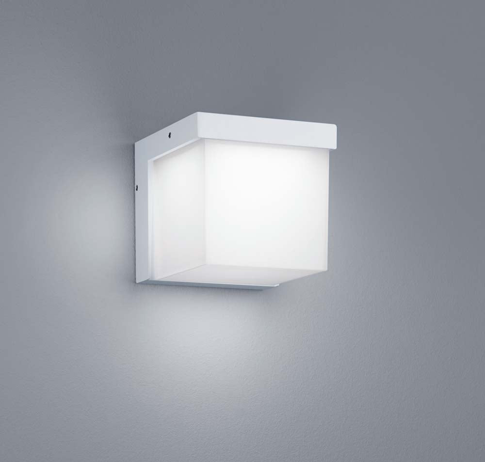 5"H Yangtze LED Outdoor Wall Sconce White