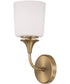 Presley 1-Light Sconce Aged Brass