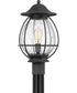 Boston Large 1-light Outdoor Post Light Mottled Black