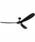 84" Envy 1-Light Indoor/Outdoor Ceiling Fan Flat Black
