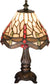 12"H Tiffany Hanginghead Dragonfly Mini Lamp