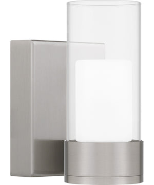 Logan Small Wall Sconce Brushed Nickel