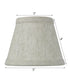 5"W x 4"H Textured Oatmeal Clip-on Candelabra Shade