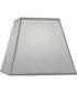 8x14x12 Global White Tapered Square Hardback Lampshade