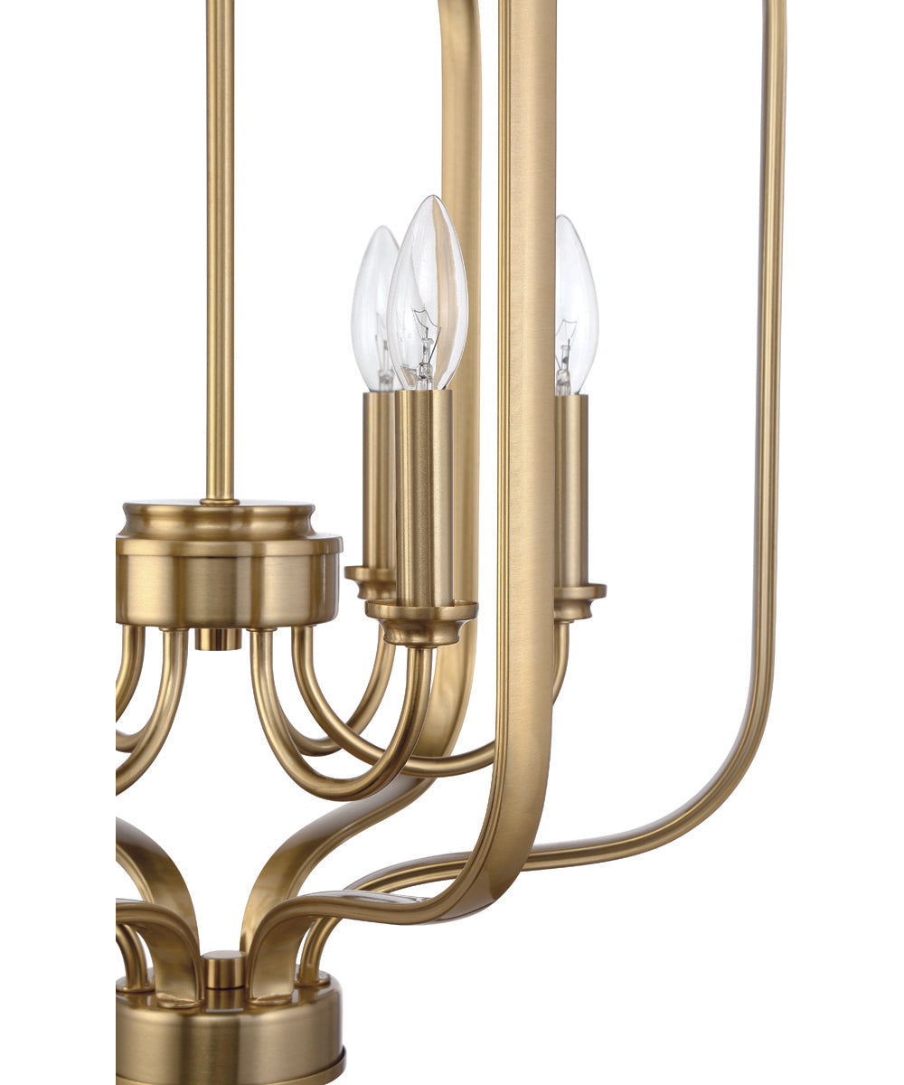 Bolden 6-Light Foyer Satin Brass