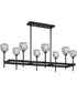 Regalia 8-light Island Light Matte Black