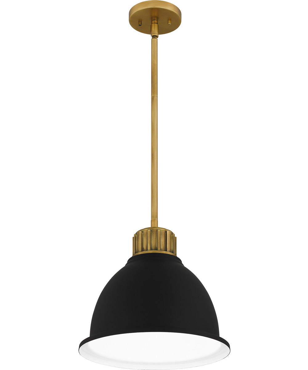 Quoizel Piccolo Pendant 1-light Mini Pendant Weathered Brass