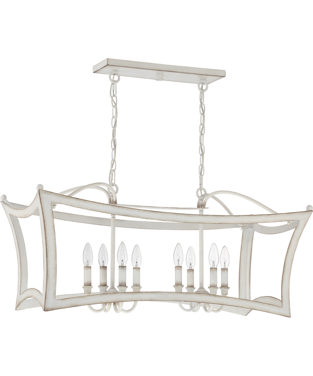 Summerford 8-light Island Light Antique White