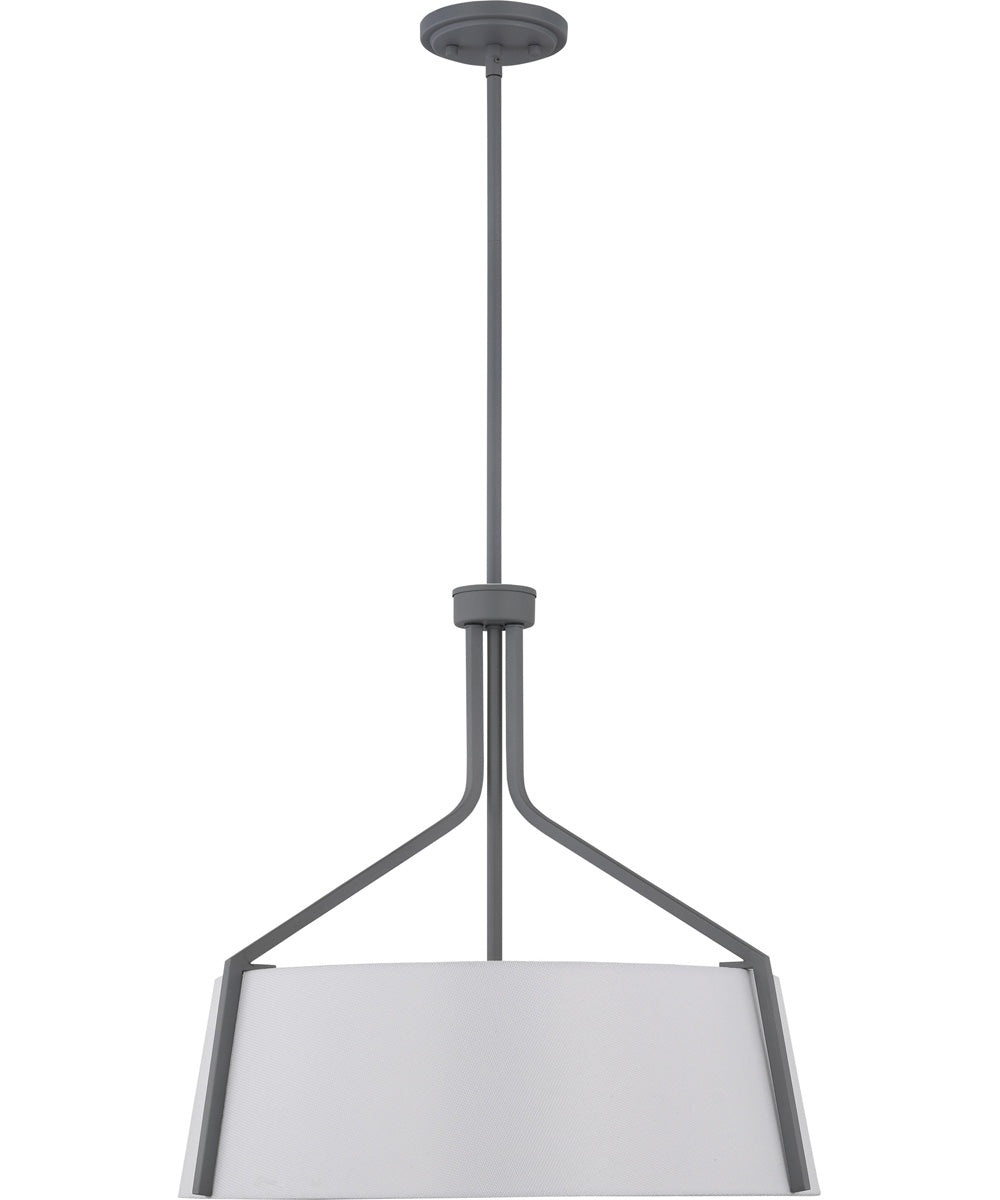 Livingston 4-Light Pendant Putty Gray
