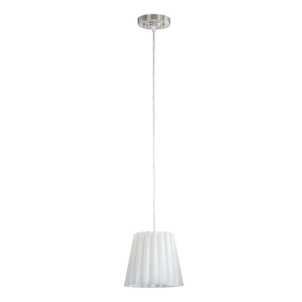 8"W Selby 8 Mini Pendant Satin Nickel