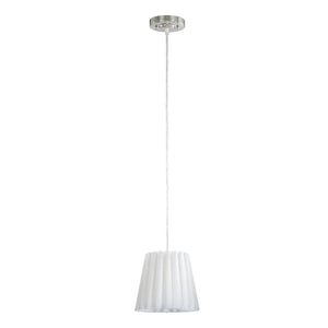 8"W Selby 8 Mini Pendant Satin Nickel