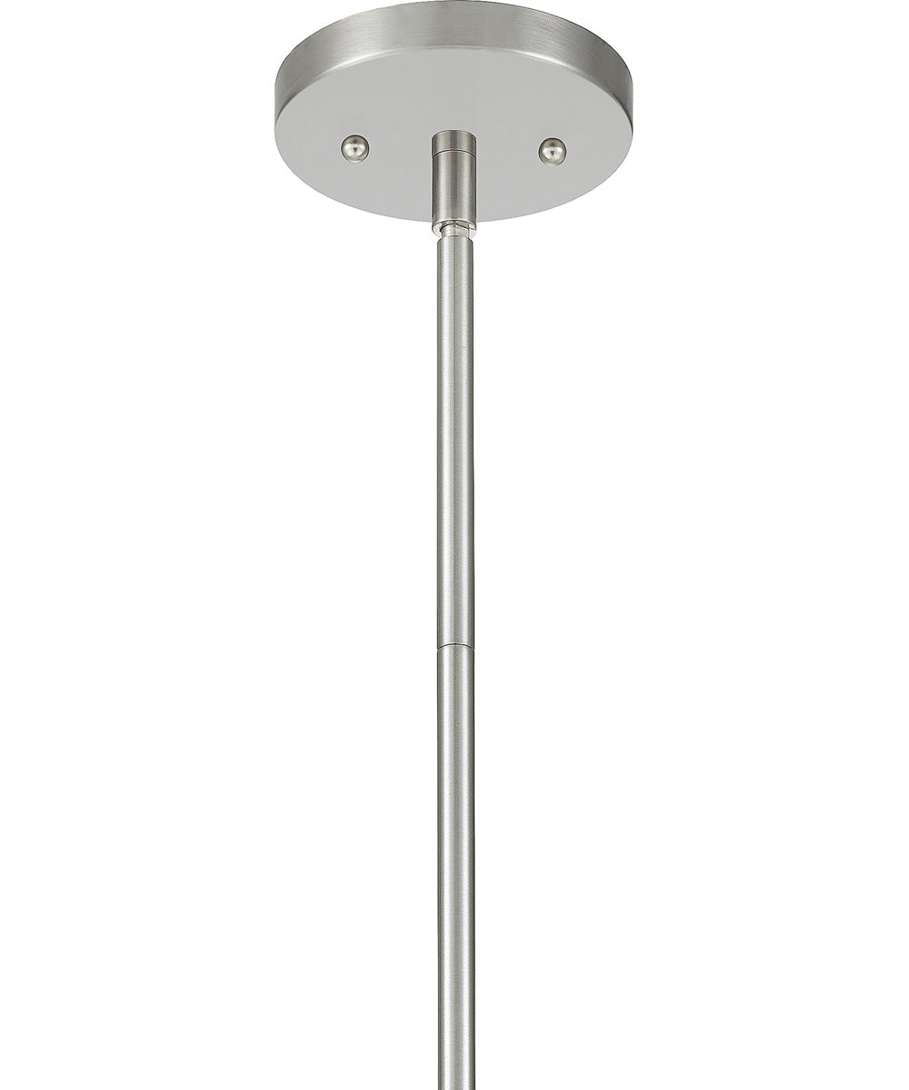 Pruitt Small 1-light Mini Pendant Brushed Nickel
