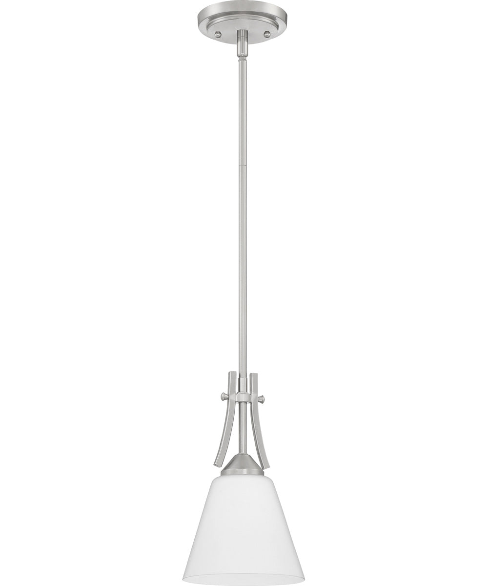 Billingsley Small 1-light Mini Pendant Brushed Nickel