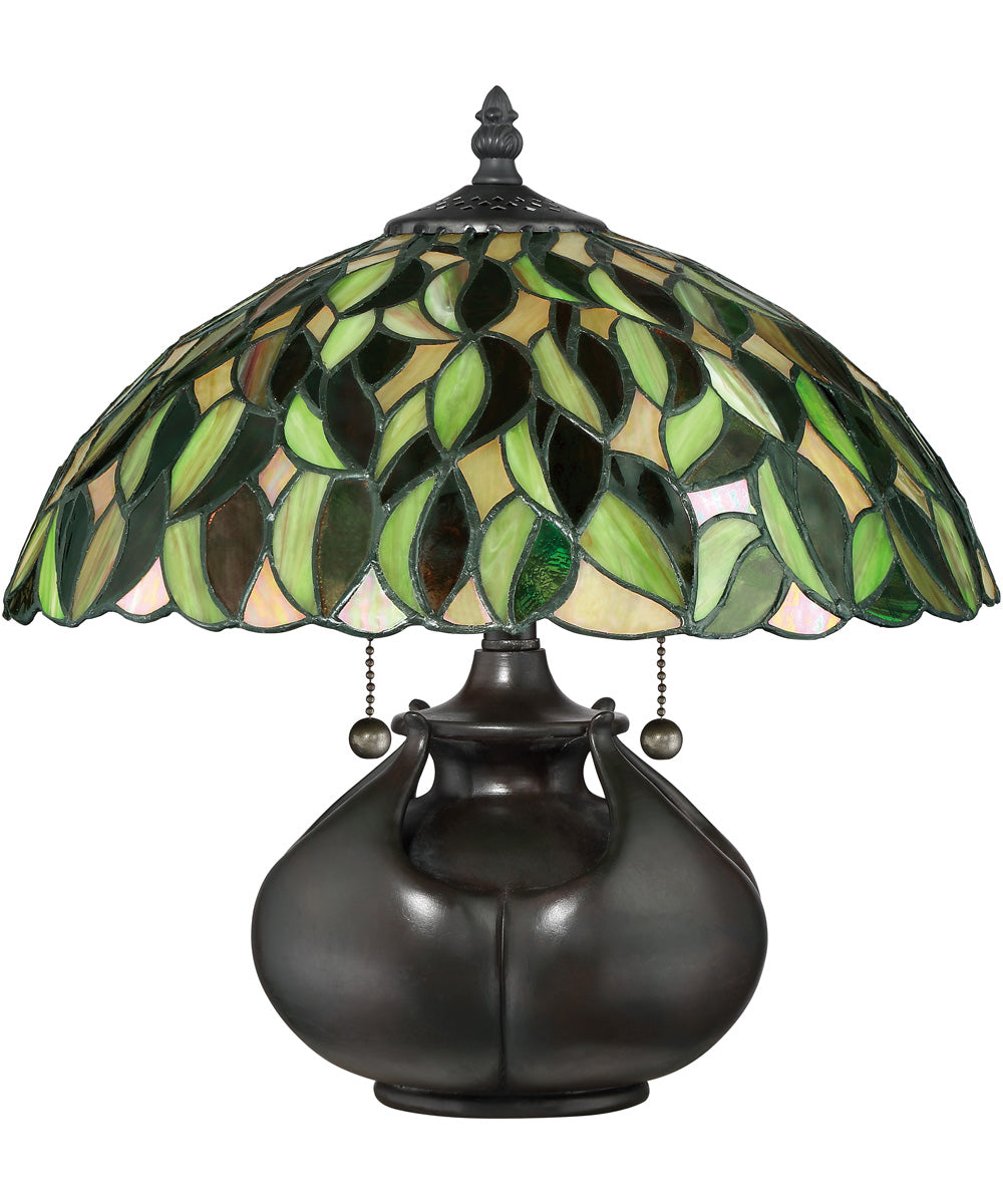 Greenwood Small 2-light Table Lamp Valiant Bronze