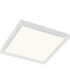 Outskirts  Flush Mount White Lustre