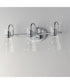 Ava 3-Light Bath Vanity Polished Chrome