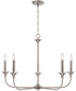 Presley 5-Light Chandelier Brushed Nickel