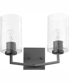 Merrick 2-light Wall Mount Light Fixture Matte Black