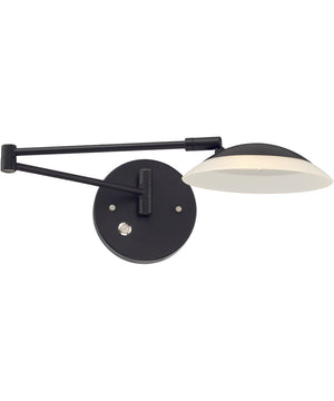 Meran Turbo LED Wall Sconce Museum Black