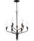 Calyx 9-Light Chandelier Black