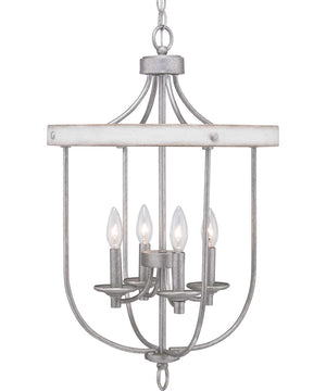 Gulliver 4-Light Foyer Galvanized Finish