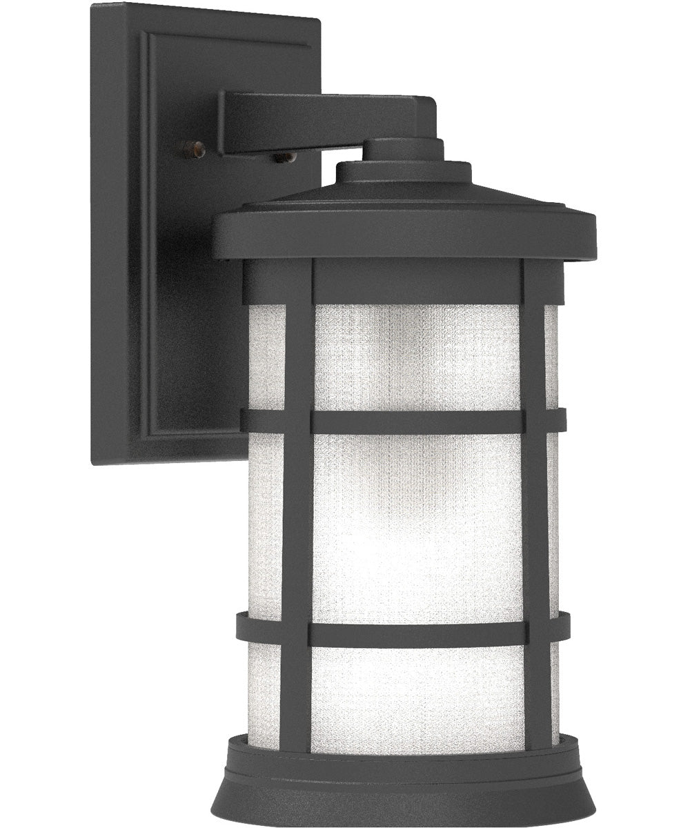 Resilience Lanterns 1-Light Outdoor Lantern Textured Matte Black