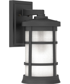 Resilience Lanterns 1-Light Outdoor Lantern Textured Matte Black