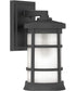 Resilience Lanterns 1-Light Outdoor Lantern Textured Matte Black