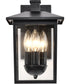 Jamesport 3-Light Outdoor Matte Black